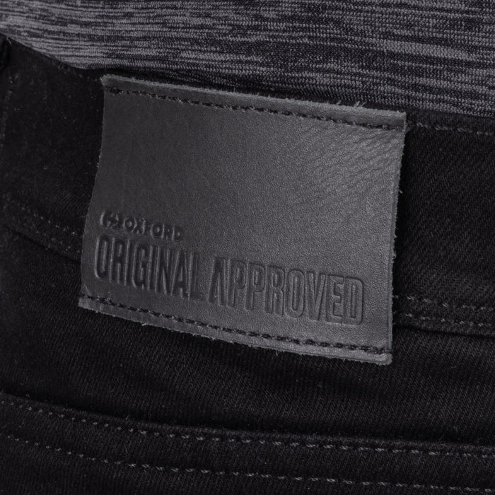Oxford Original Approved Tailor AA Straight Jeans Black FREE UK Delivery, FREE 365 Day Returns | Moto Central
