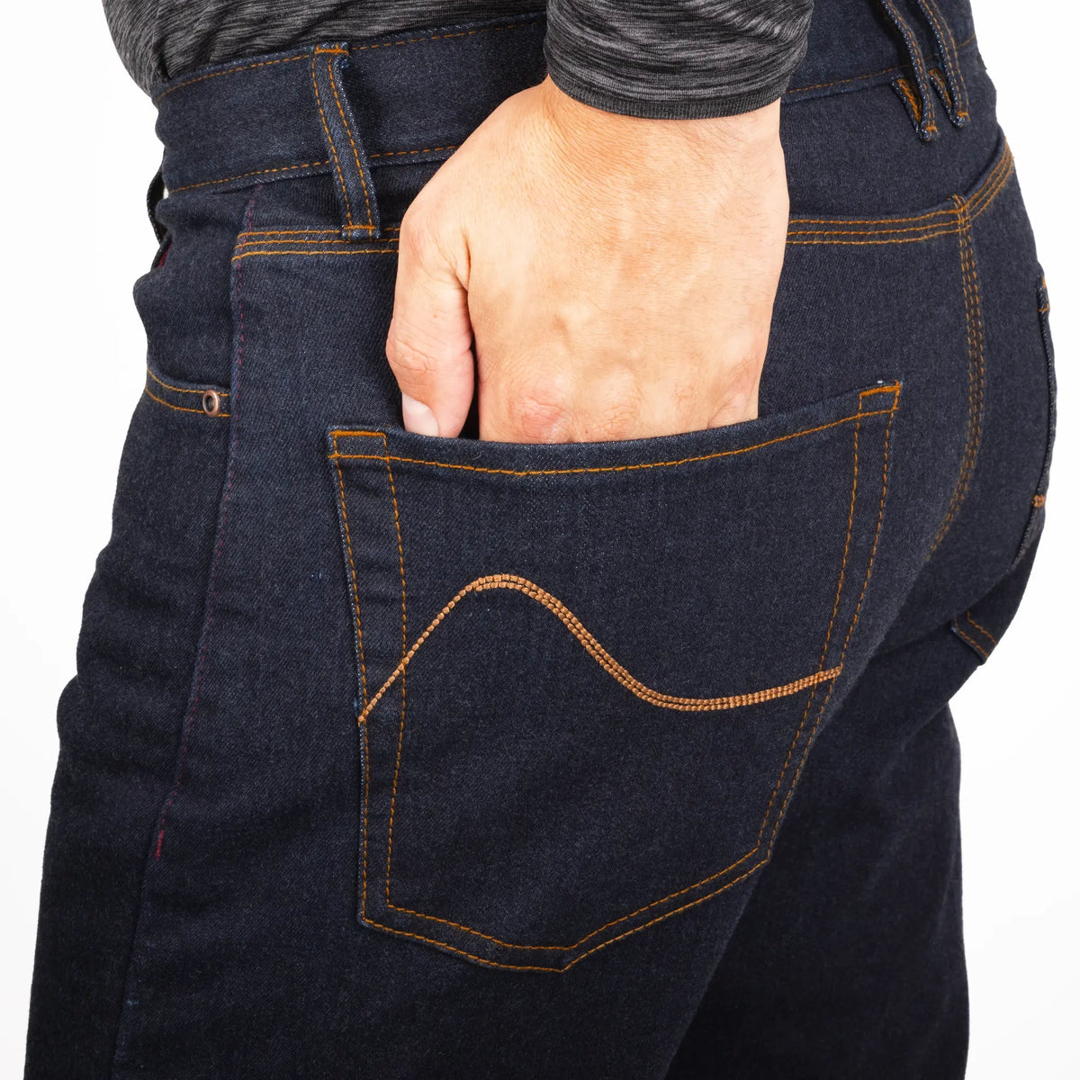 Oxford Original Approved Mercer AAA Jeans Dark Indigo FREE UK Delivery, FREE 365 Day Returns | Moto Central