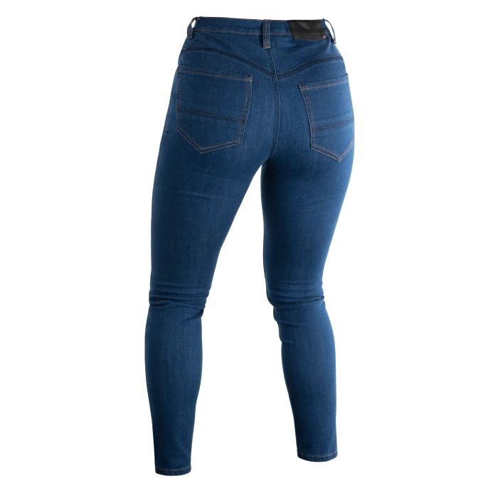 Oxford Original Approved AA Super Stretch Ladies Jeans Mid Blue FREE UK Delivery, FREE 365 Day Returns | Moto Central