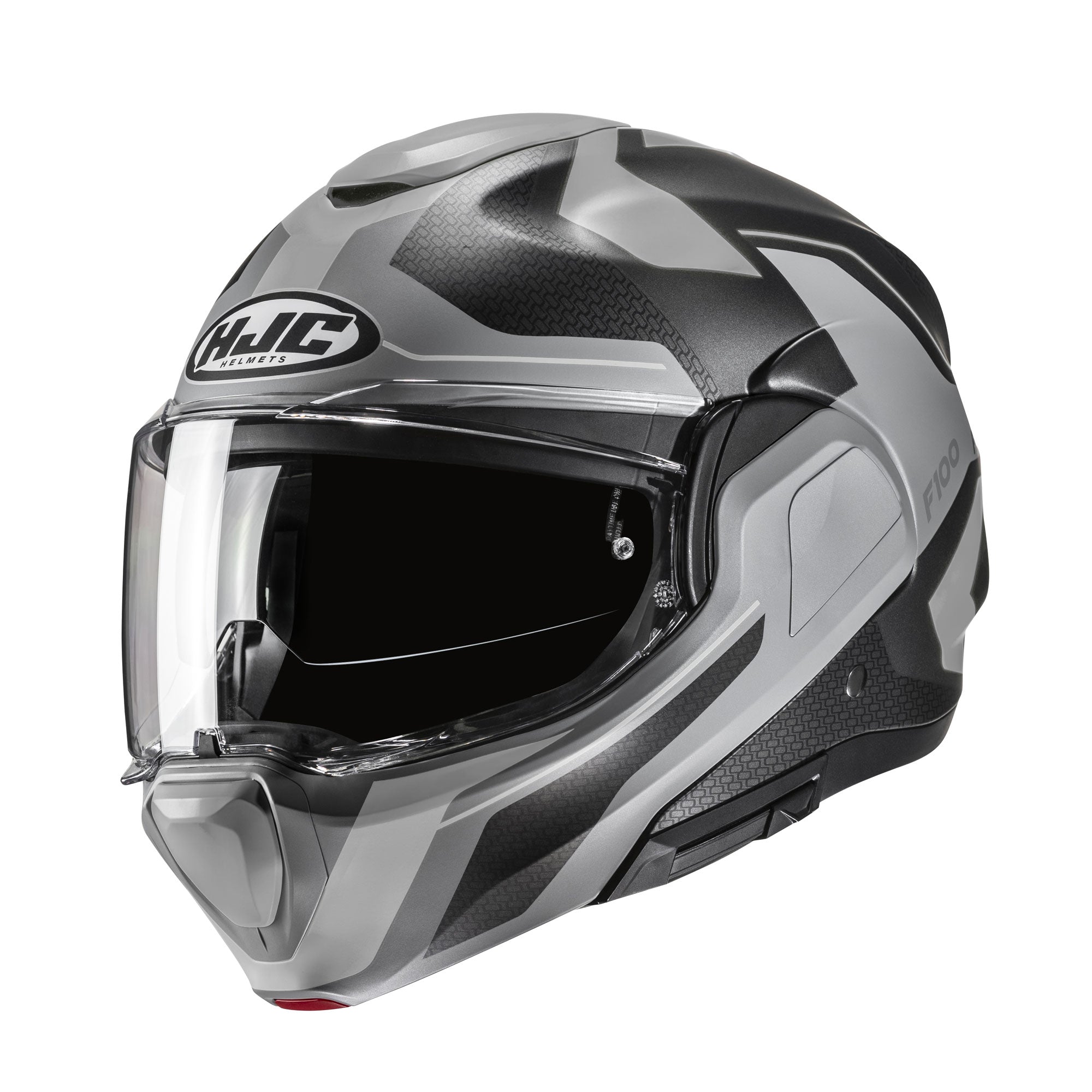 HJC F100 Bios Flip-Up Helmet MC5SF Black - FREE UK Shipping, FREE 365 Day Returns | Moto Central