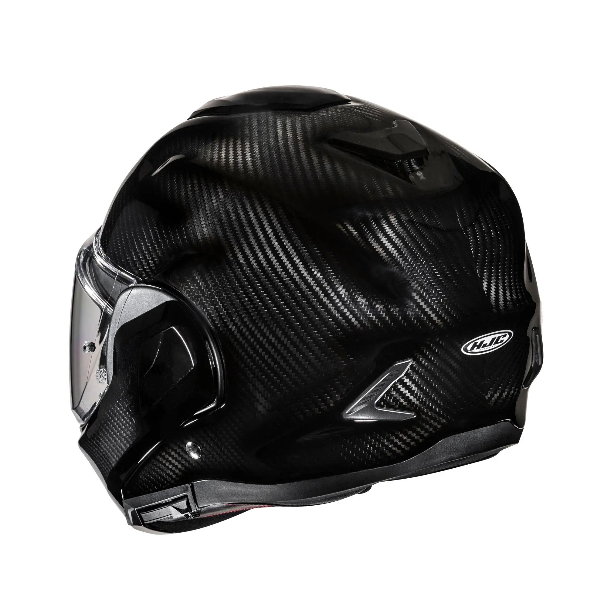 HJC F100 Carbon Carbon Black  - FREE UK Shipping, FREE 365 Day Returns | Moto Central