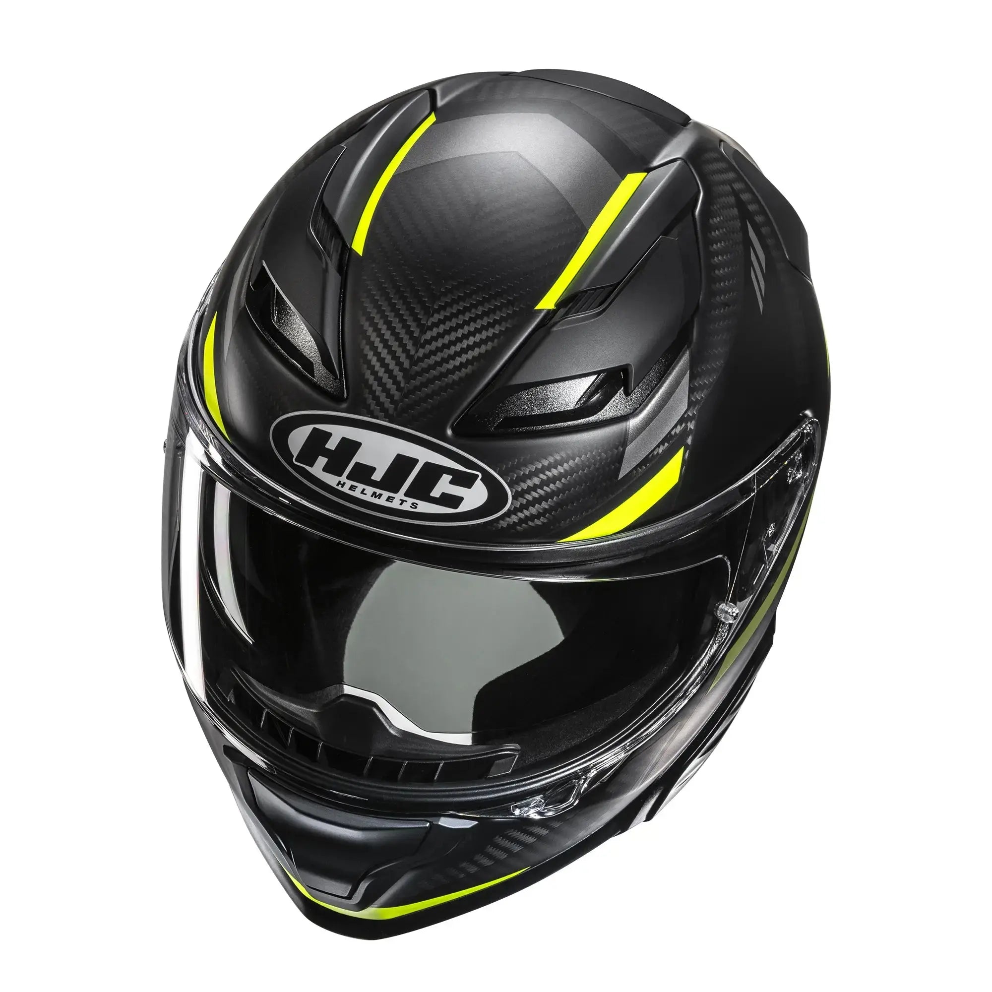 HJC F71 Carbon Esira MC3HSF Yellow FREE UK Delivery, FREE 365 Day Returns | Moto Central