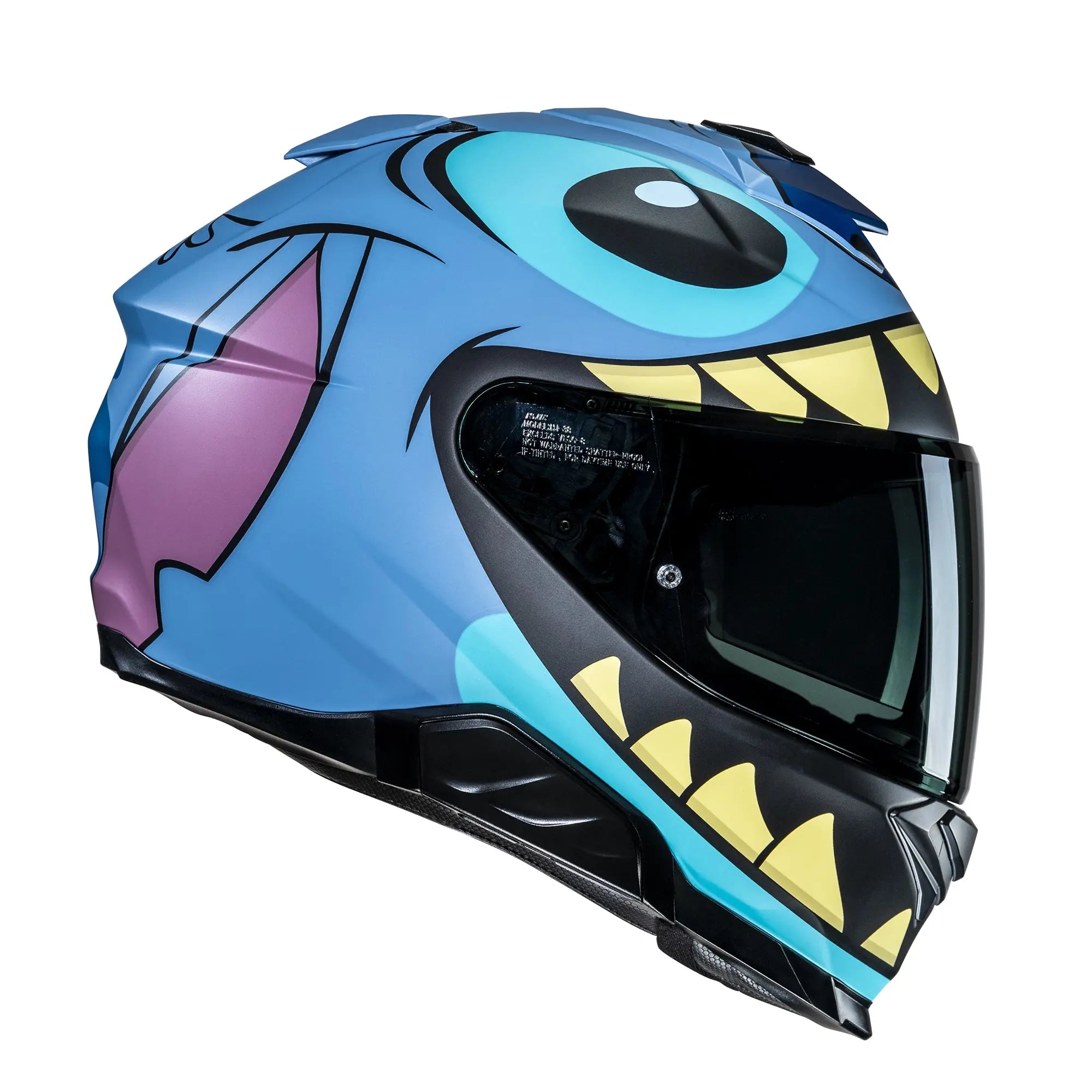 HJC i71 Stitch Disney MC2SF Blue  - FREE UK Shipping, FREE 365 Day Returns | Moto Central