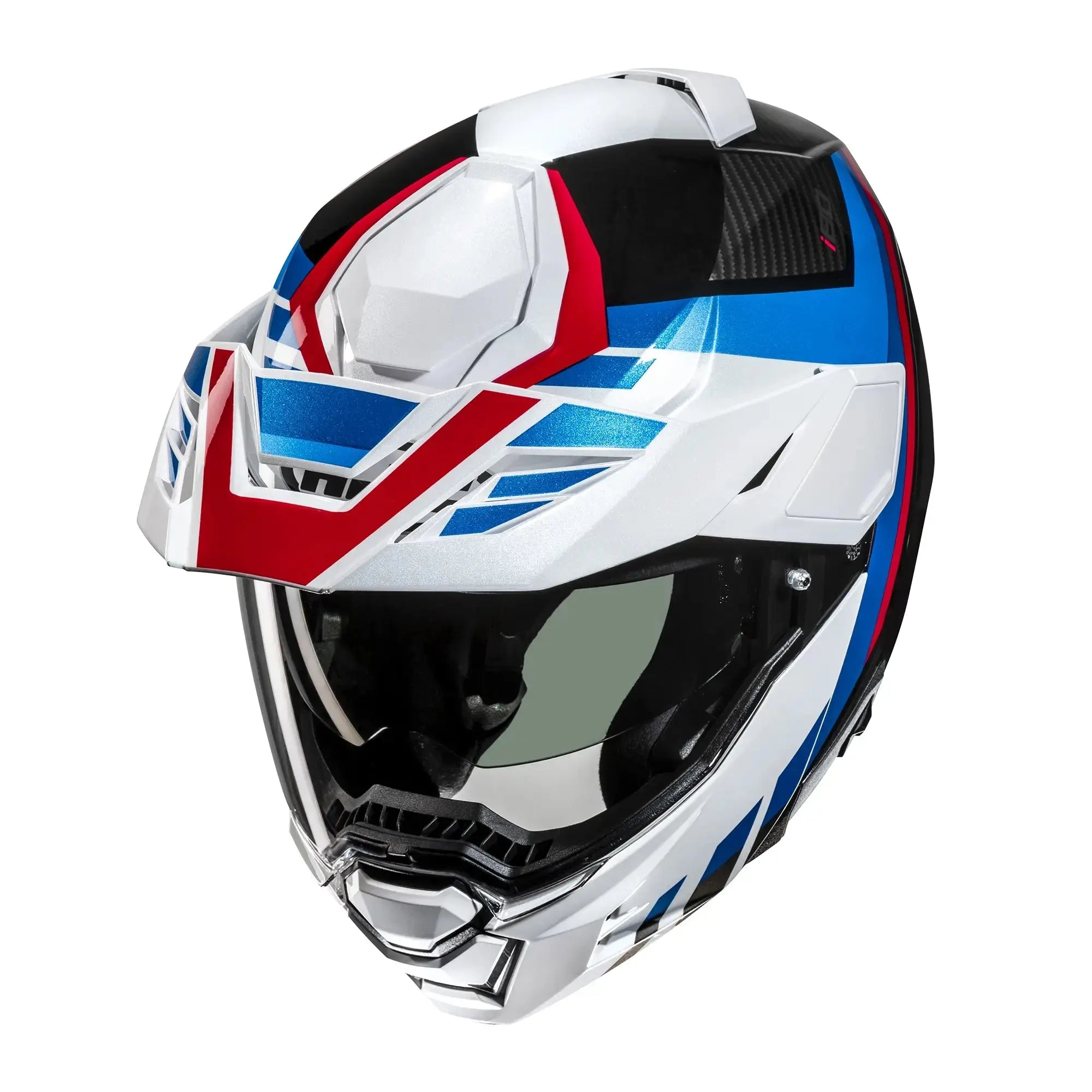 HJC I80 Imes MC21 White / Blue / Red FREE UK Delivery, FREE 365 Day Returns | Moto Central