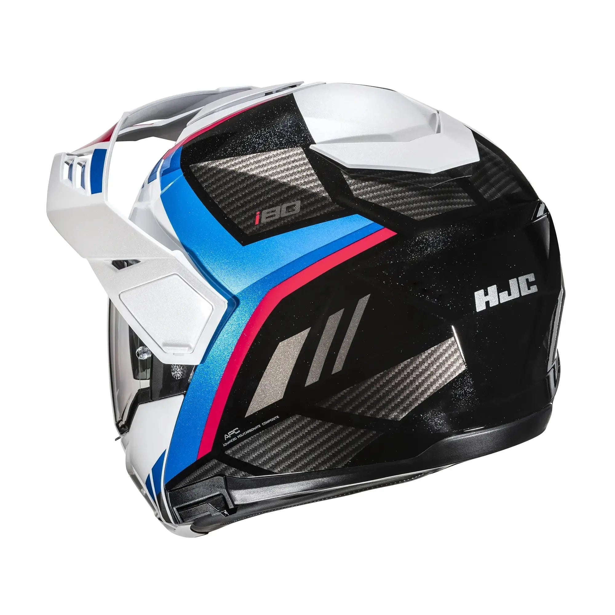 HJC I80 Imes MC21 White / Blue / Red FREE UK Delivery, FREE 365 Day Returns | Moto Central