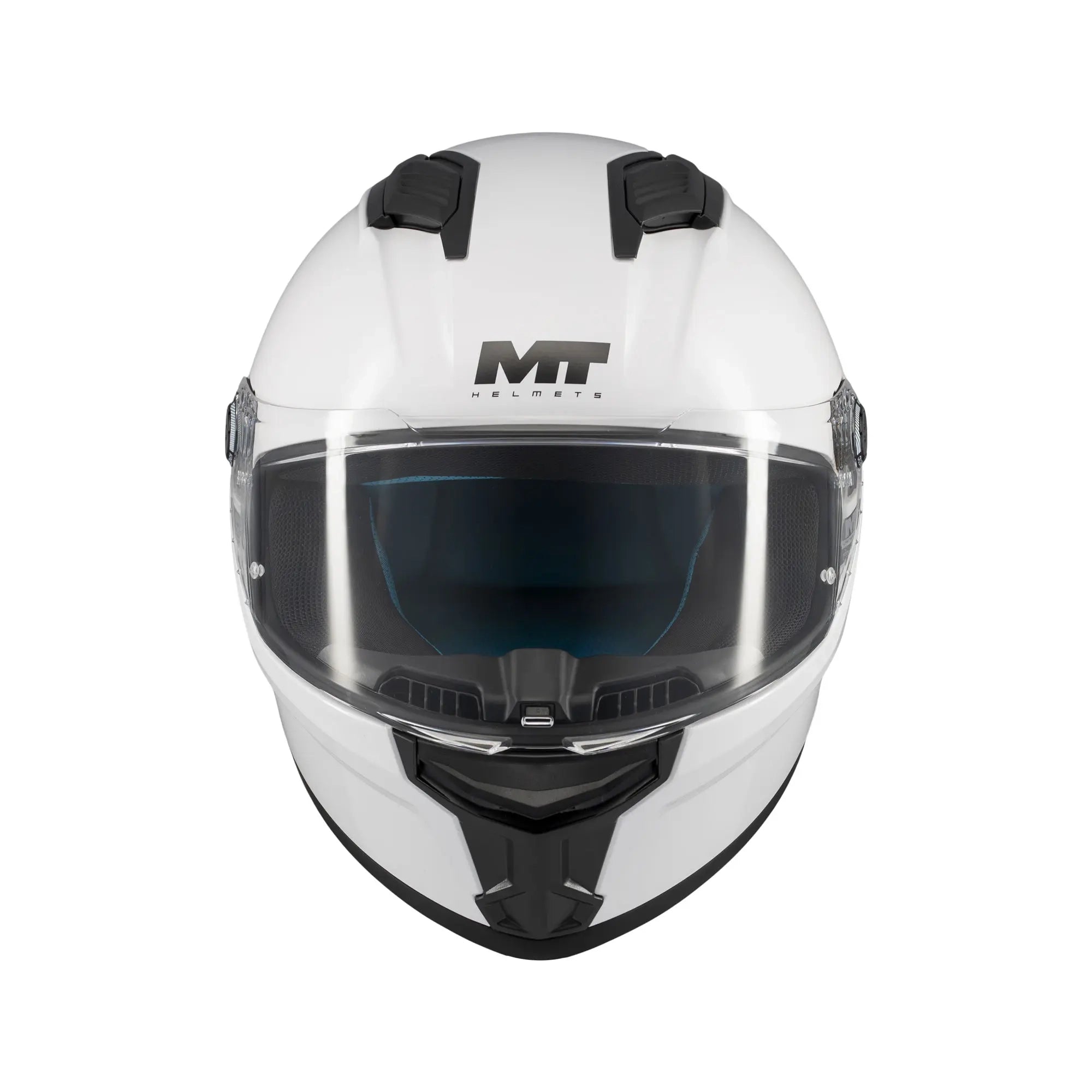 MT Helmets Stinger 2 Pure A0 Gloss White FREE UK Delivery, FREE 365 Day Returns | Moto Central