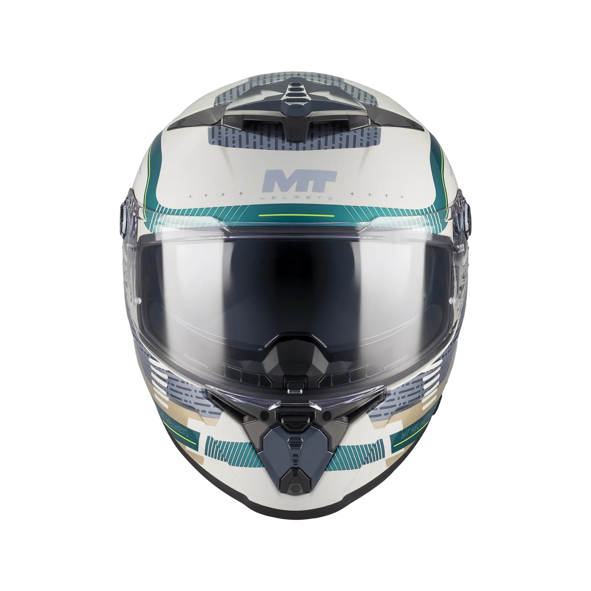 MT Helmets Thunder 4 R Relevant C6 Gloss Grey / Green