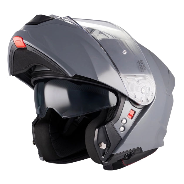 MT Helmets Genesis R Pure A12 Matt Grey - FREE UK Delivery, FREE 365 Day Returns | Moto Central