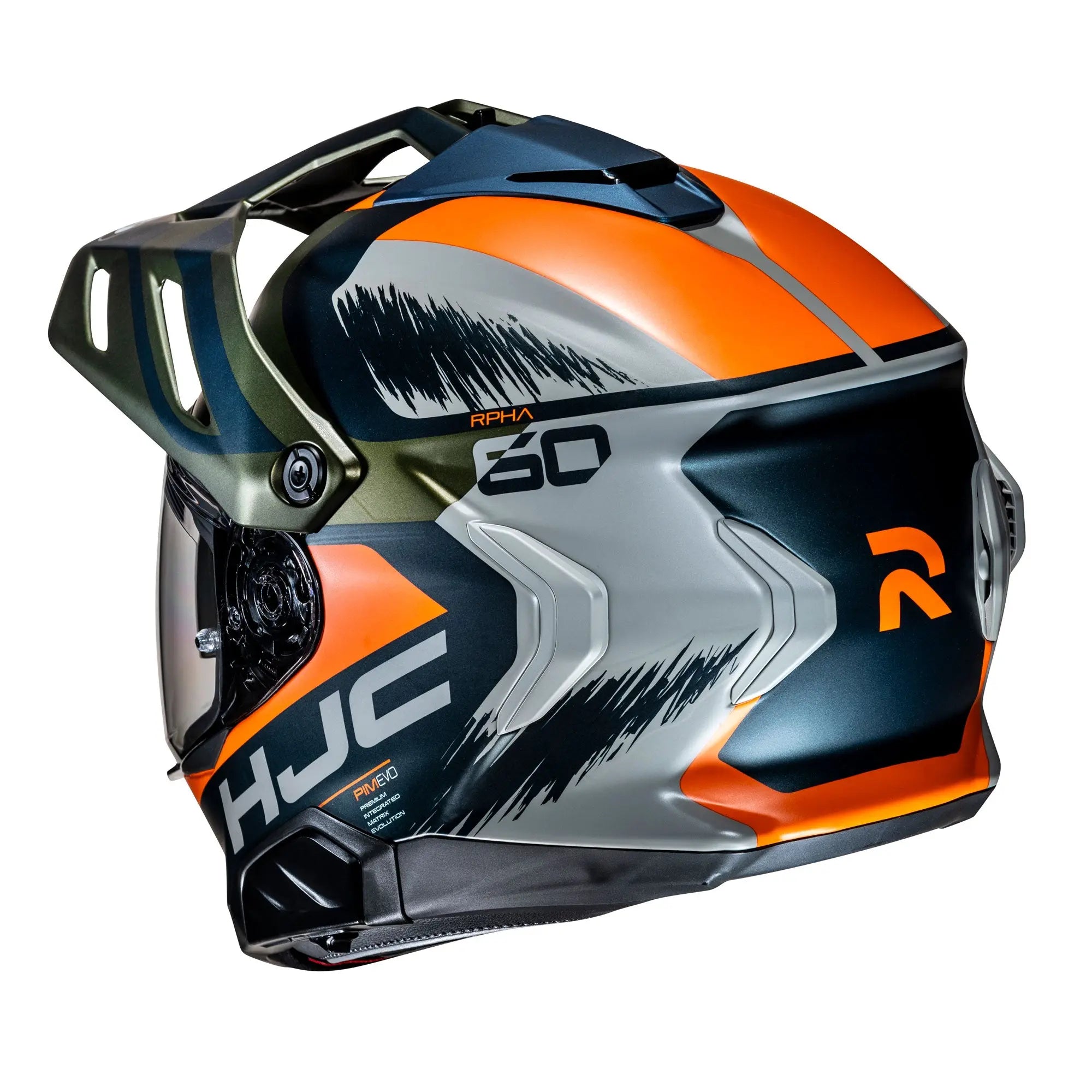 HJC RPHA 60 Quid Adventure MC47SF Orange / Black  - FREE UK Shipping, FREE 365 Day Returns | Moto Central