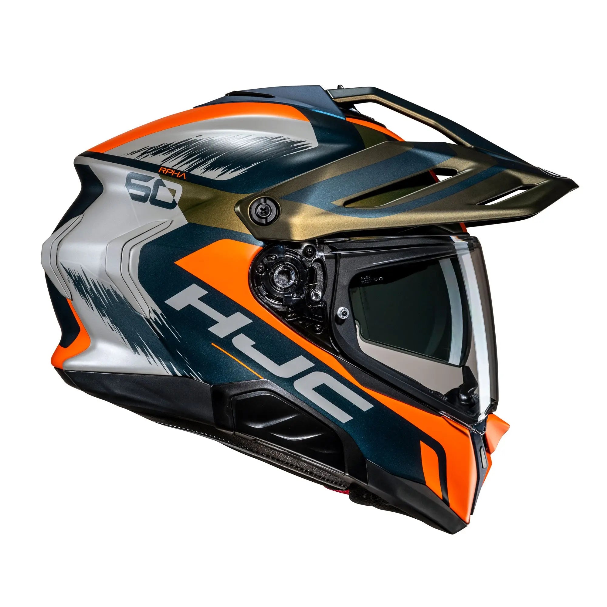 HJC RPHA 60 Quid Adventure MC47SF Orange / Black  - FREE UK Shipping, FREE 365 Day Returns | Moto Central
