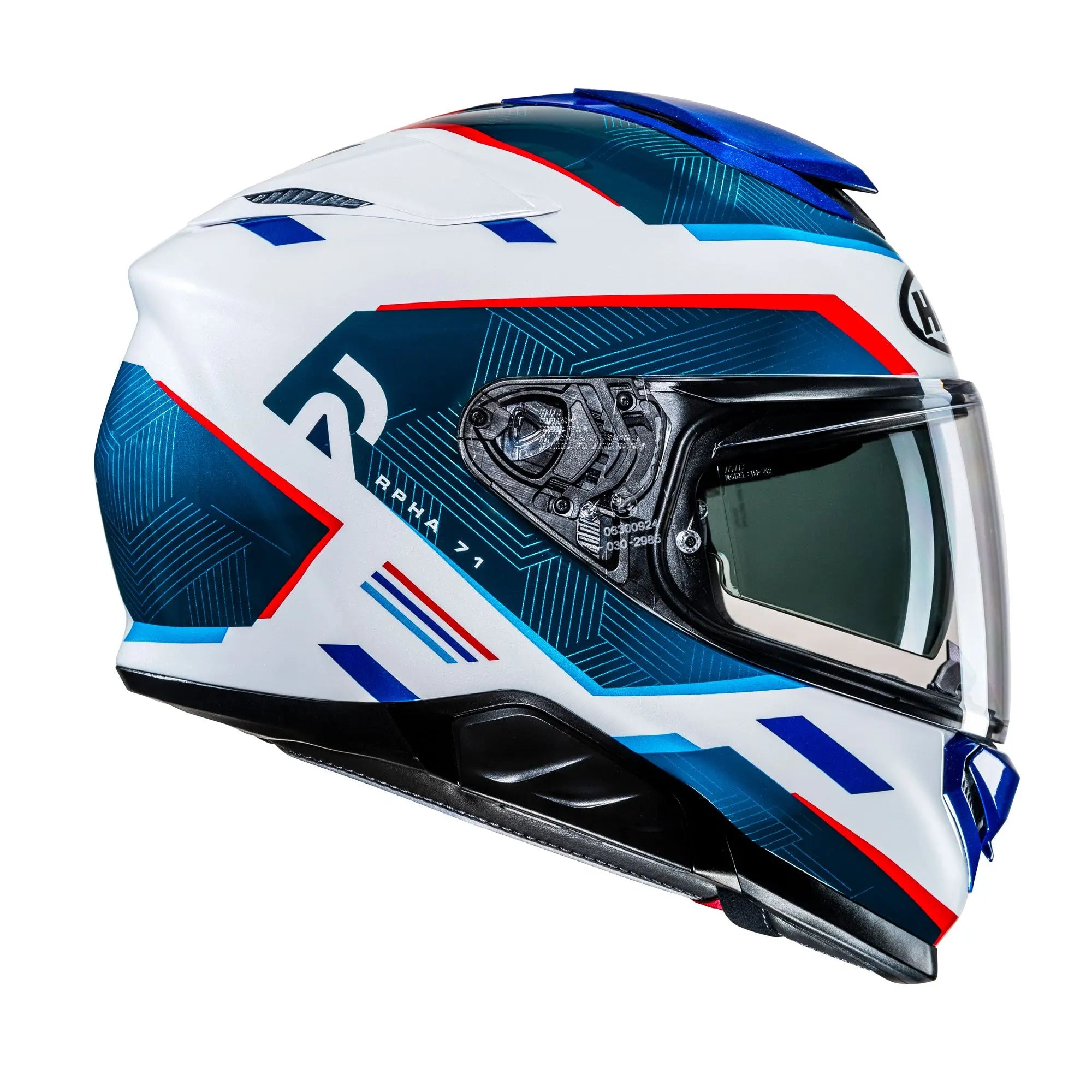 HJC RPHA 71 Ellon MC21 White / Red / Blue  - FREE UK Shipping, FREE 365 Day Returns | Moto Central