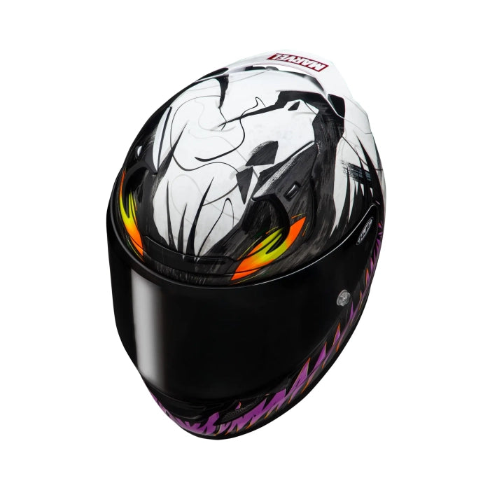 HJC RPHA 12 Anti Venom 2 MC8 Black / White / Purple FREE UK Delivery, FREE 365 Day Returns | Moto Central