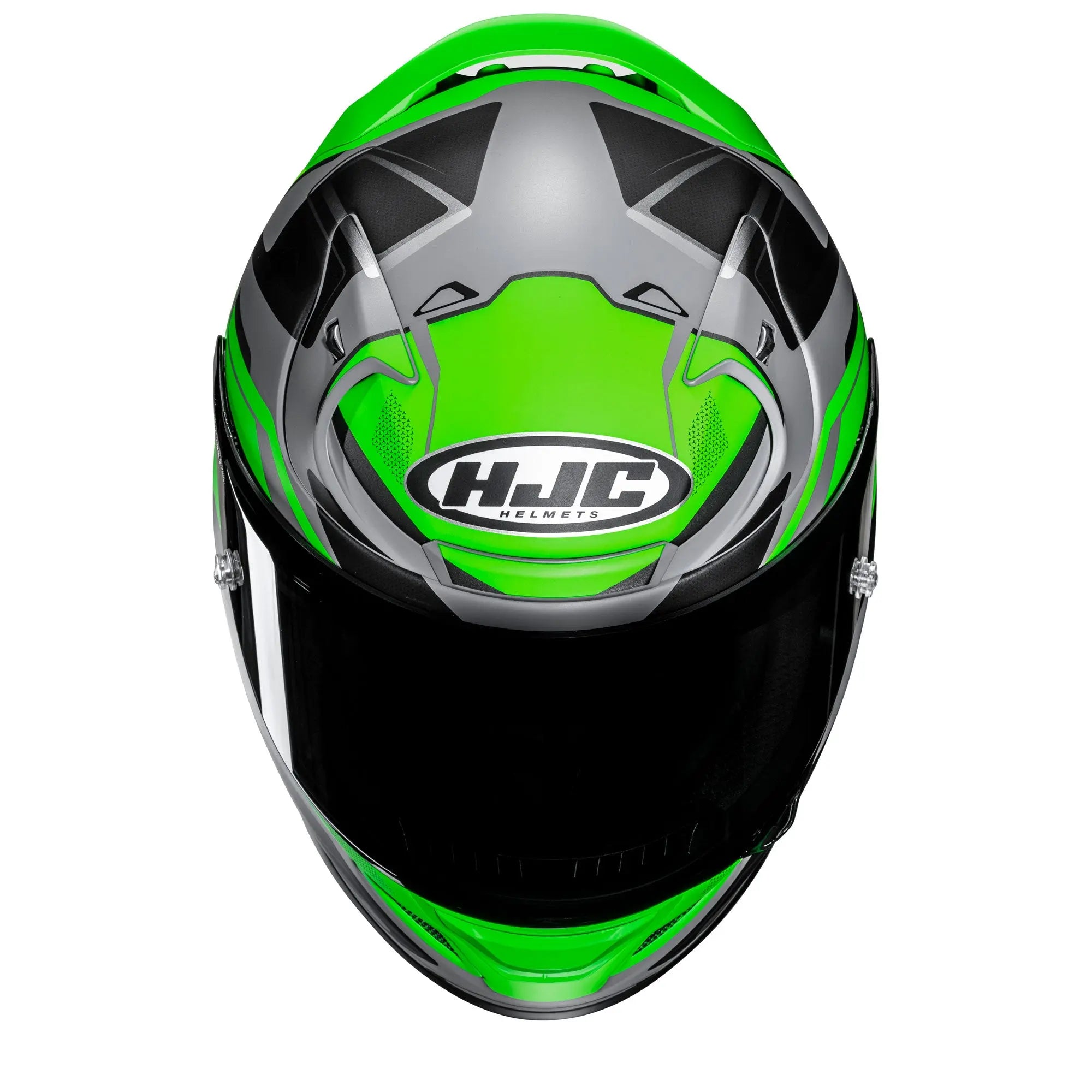 HJC RPHA 12 Brels MC4HSF Green  - FREE UK Shipping, FREE 365 Day Returns | Moto Central