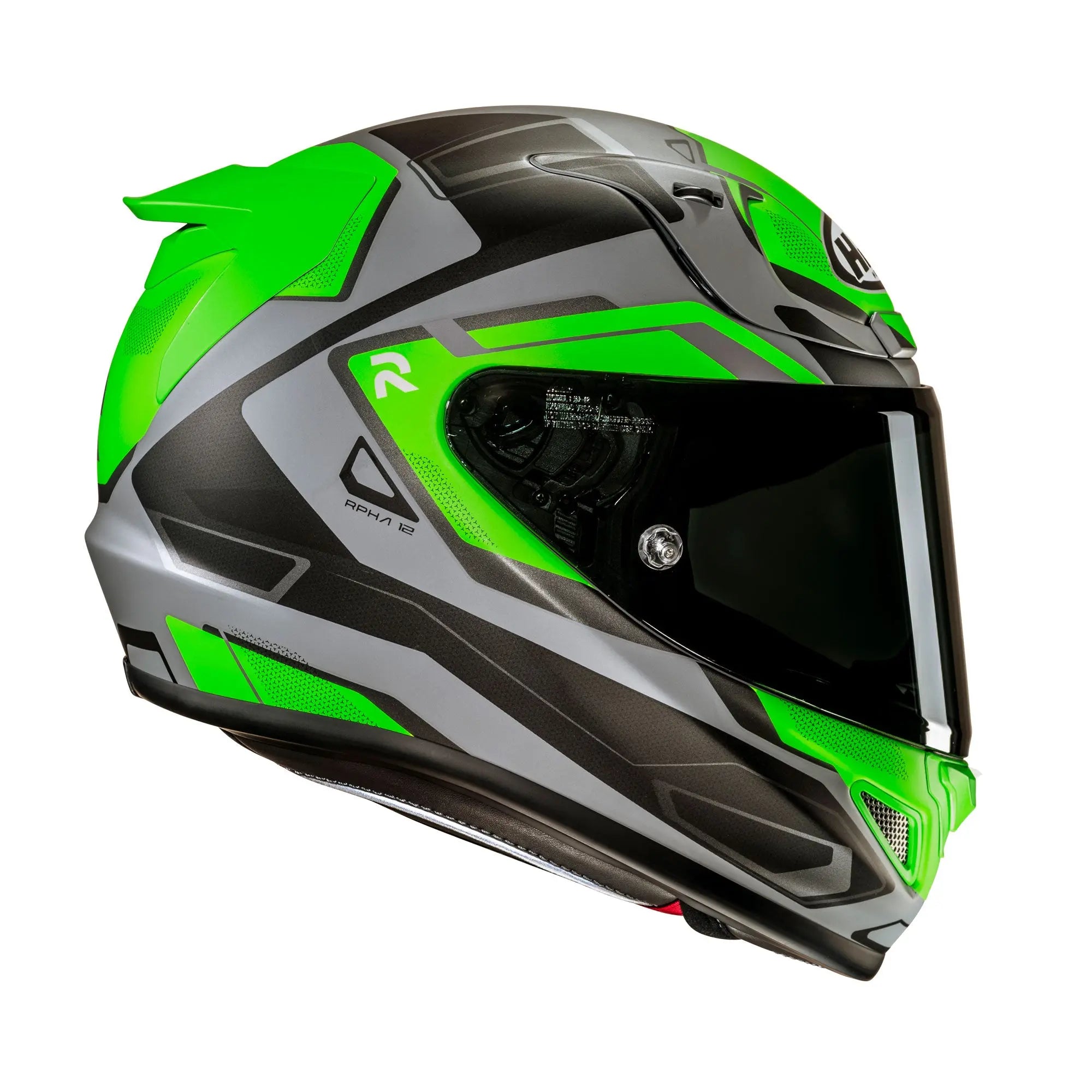 HJC RPHA 12 Brels MC4HSF Green  - FREE UK Shipping, FREE 365 Day Returns | Moto Central