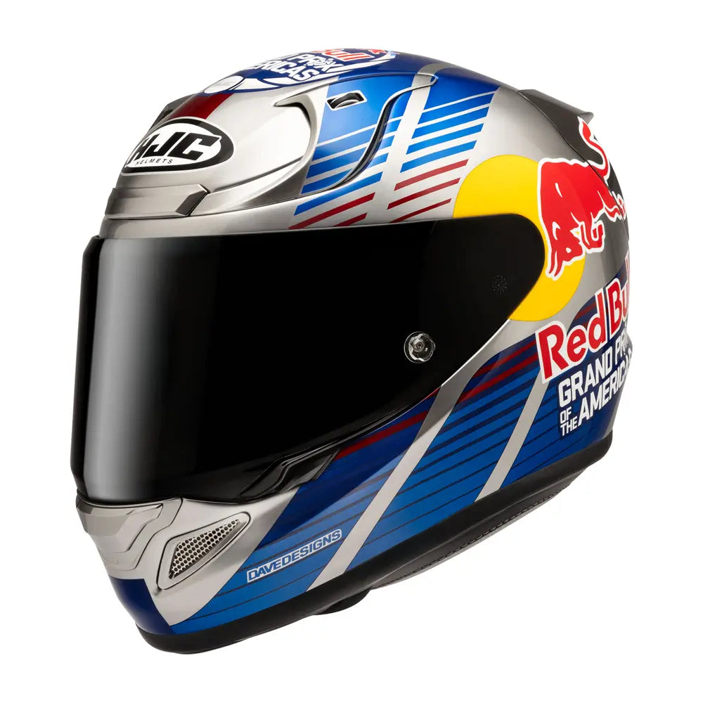 HJC RPHA 12 Red Bull Austin GP 2 MC21 White / Red / Blue