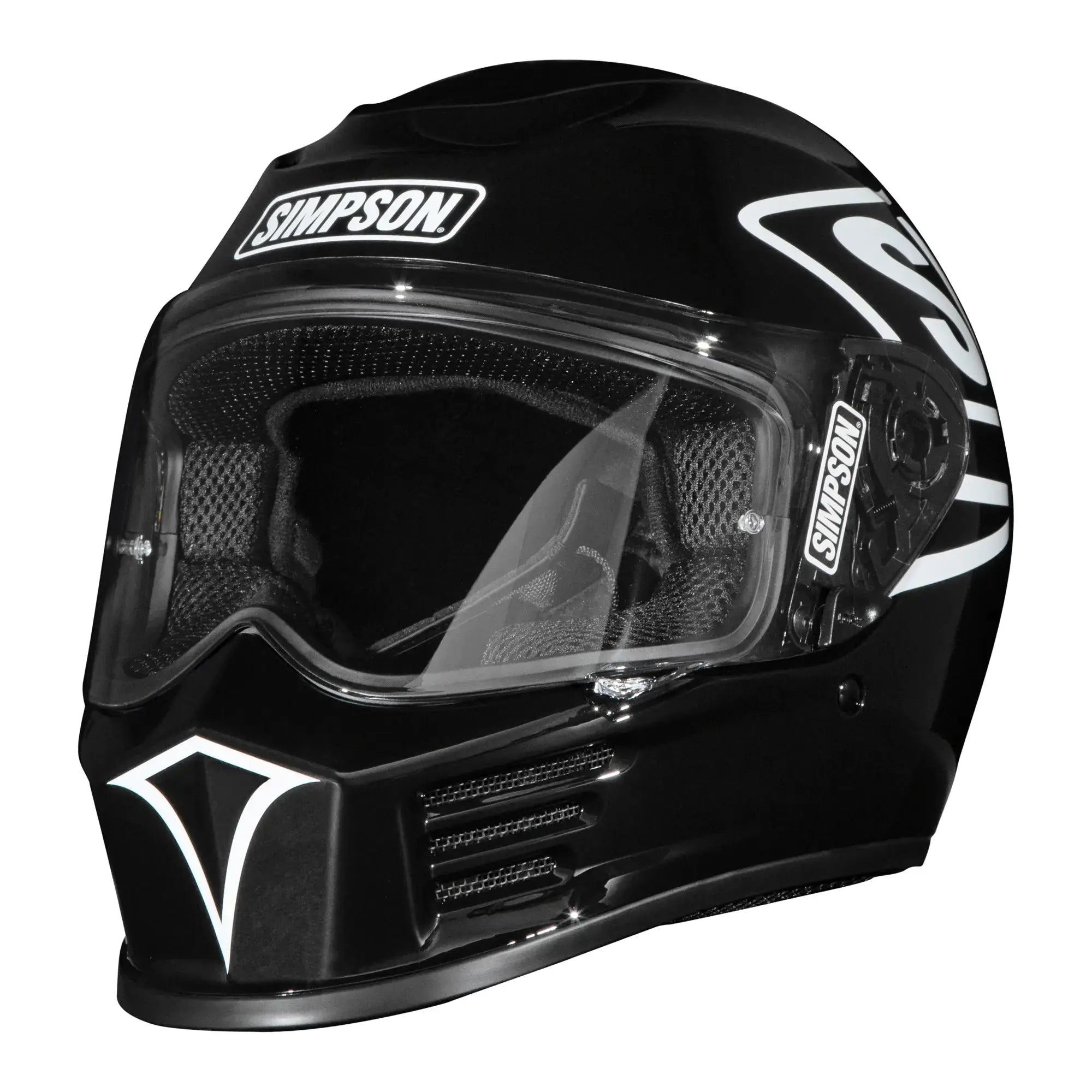 Simpson Speed 12 O’Clock Black FREE UK Delivery, FREE 365 Day Returns | Moto Central