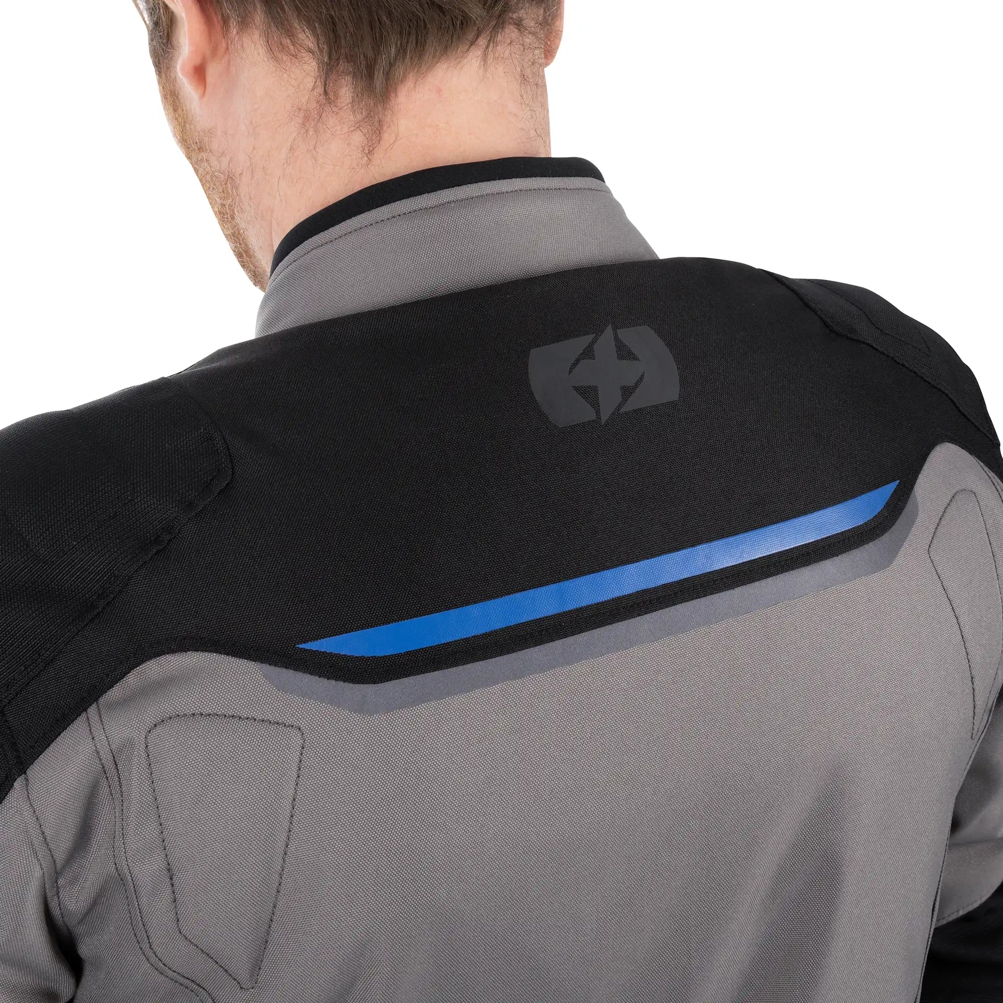 Oxford Toronto 1.0 D2D Textile Jacket Black / Grey / Blue FREE UK Delivery, FREE 365 Day Returns | Moto Central