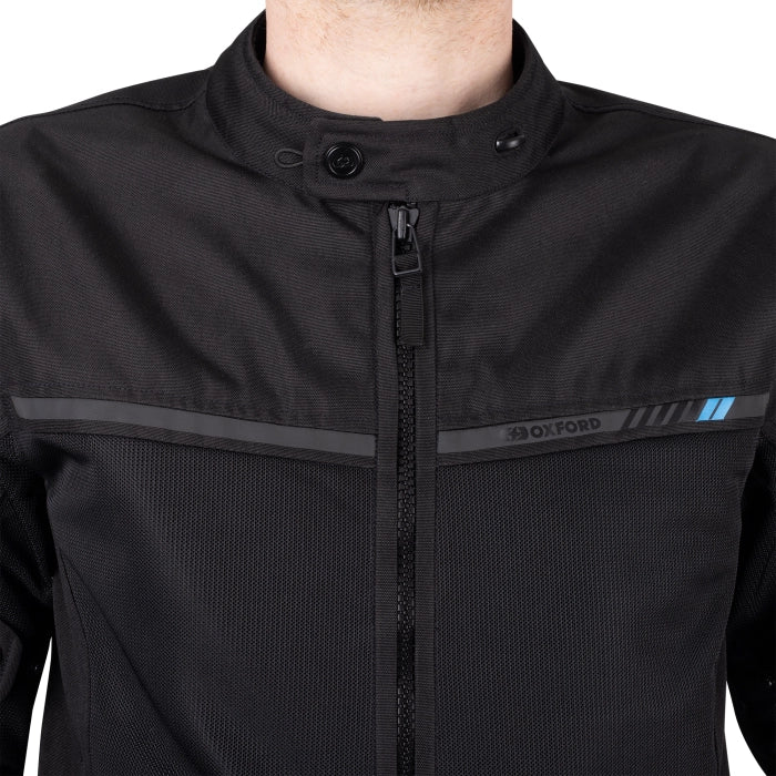 Oxford Arizona 2.0 Air Textile Jacket Black FREE UK Delivery, FREE 365 Day Returns | Moto Central