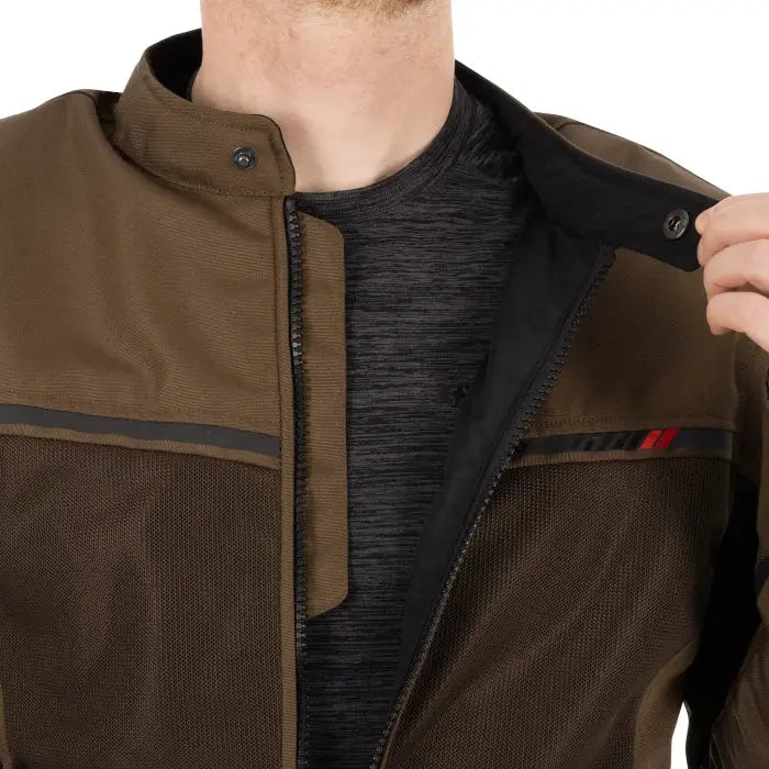 Oxford Arizona 2.0 Air Textile Jacket Brown FREE UK Delivery, FREE 365 Day Returns | Moto Central