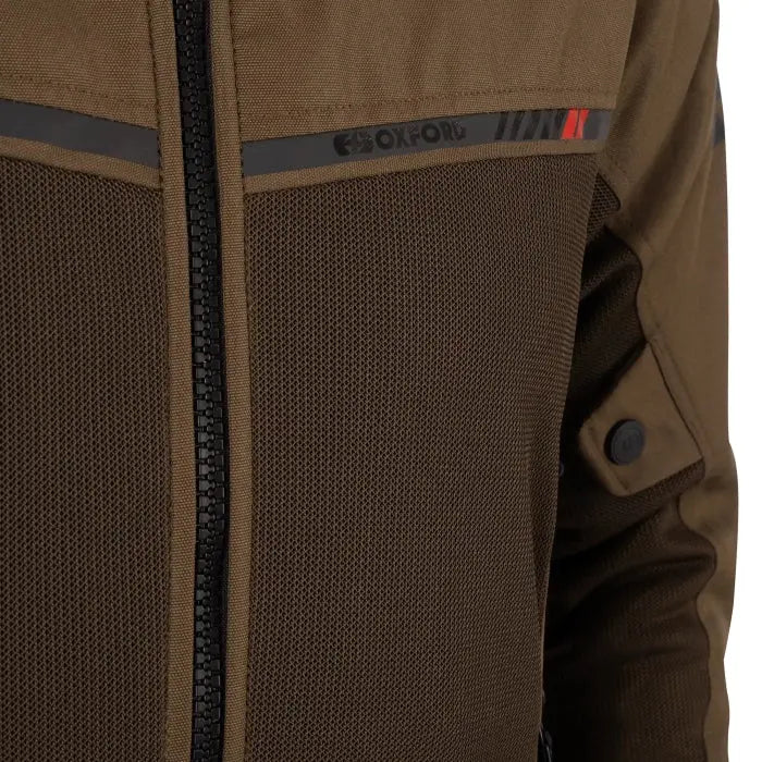 Oxford Arizona 2.0 Air Textile Jacket Brown FREE UK Delivery, FREE 365 Day Returns | Moto Central