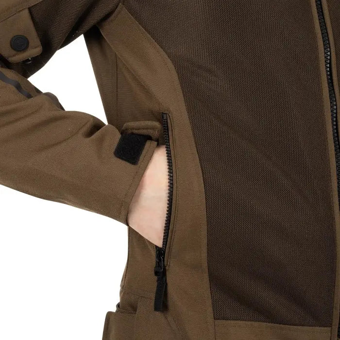 Oxford Arizona 2.0 Air Textile Jacket Brown FREE UK Delivery, FREE 365 Day Returns | Moto Central