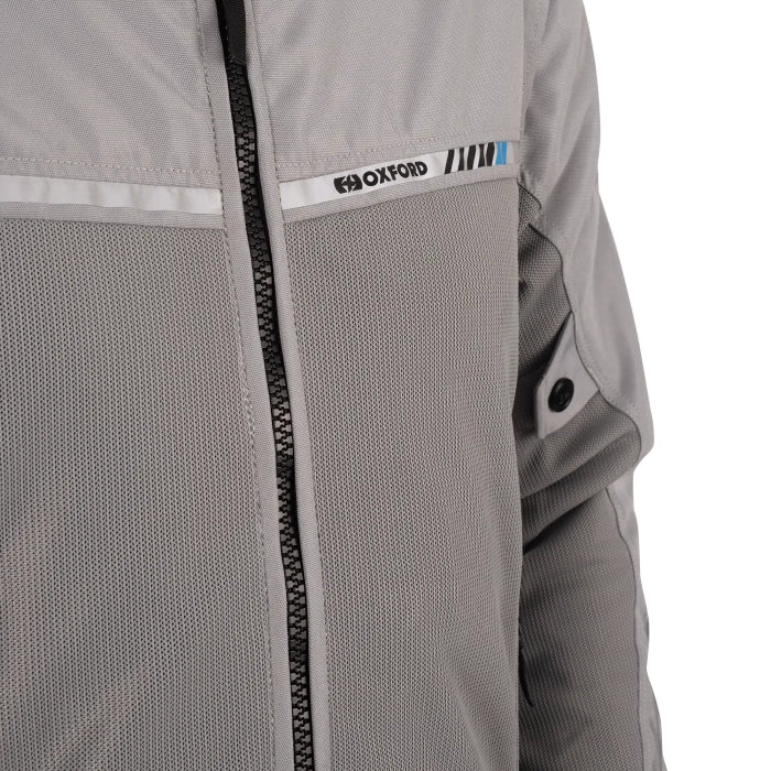 Oxford Arizona 2.0 Air Textile Jacket Grey FREE UK Delivery, FREE 365 Day Returns | Moto Central