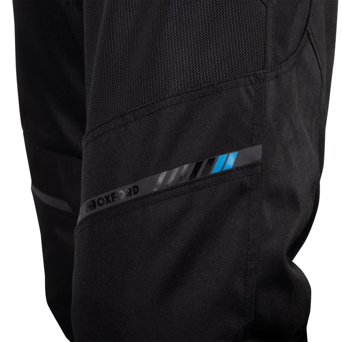 Oxford Arizona 2.0 Air Textile Trouser Black FREE UK Delivery, FREE 365 Day Returns | Moto Central