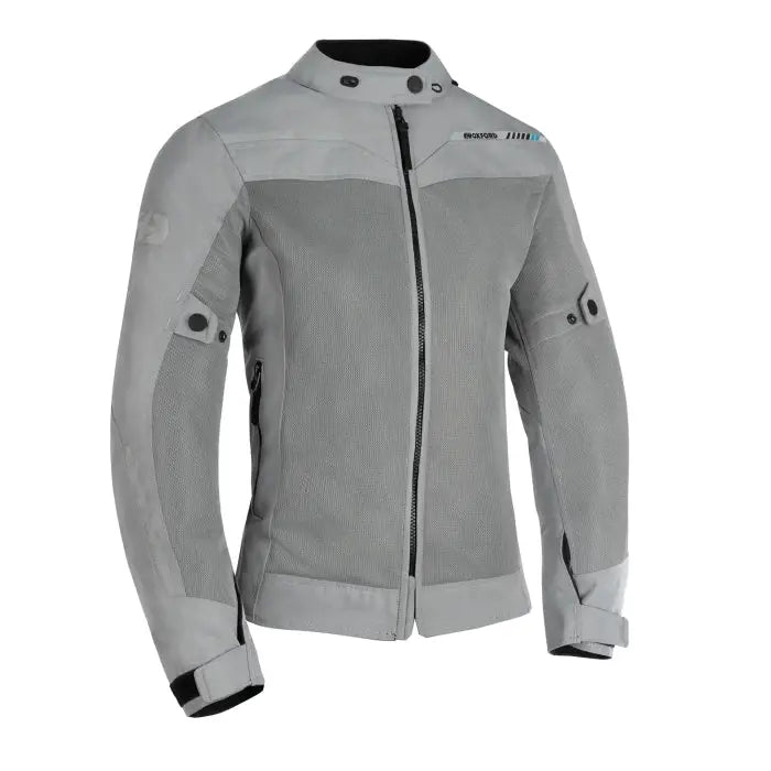 Oxford Arizona 2.0 Air Ladies Textile Jacket Grey FREE UK Delivery, FREE 365 Day Returns | Moto Central