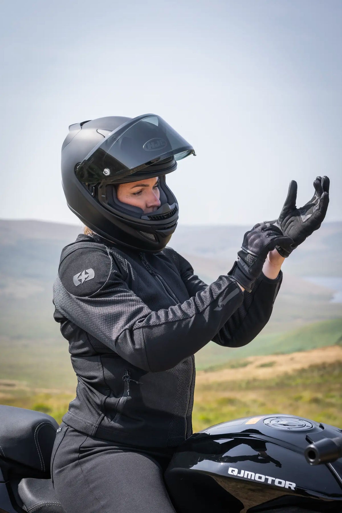 Oxford Armourlite Aero Ladies Textile Jacket Black FREE UK Delivery, FREE 365 Day Returns | Moto Central