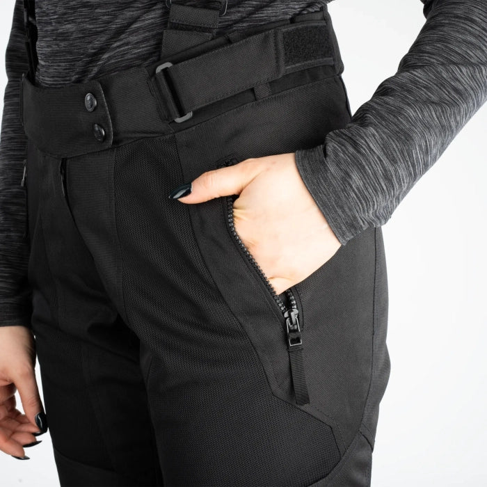 Oxford Arizona 2.0 Air Ladies Textile Trouser Black FREE UK Delivery, FREE 365 Day Returns | Moto Central