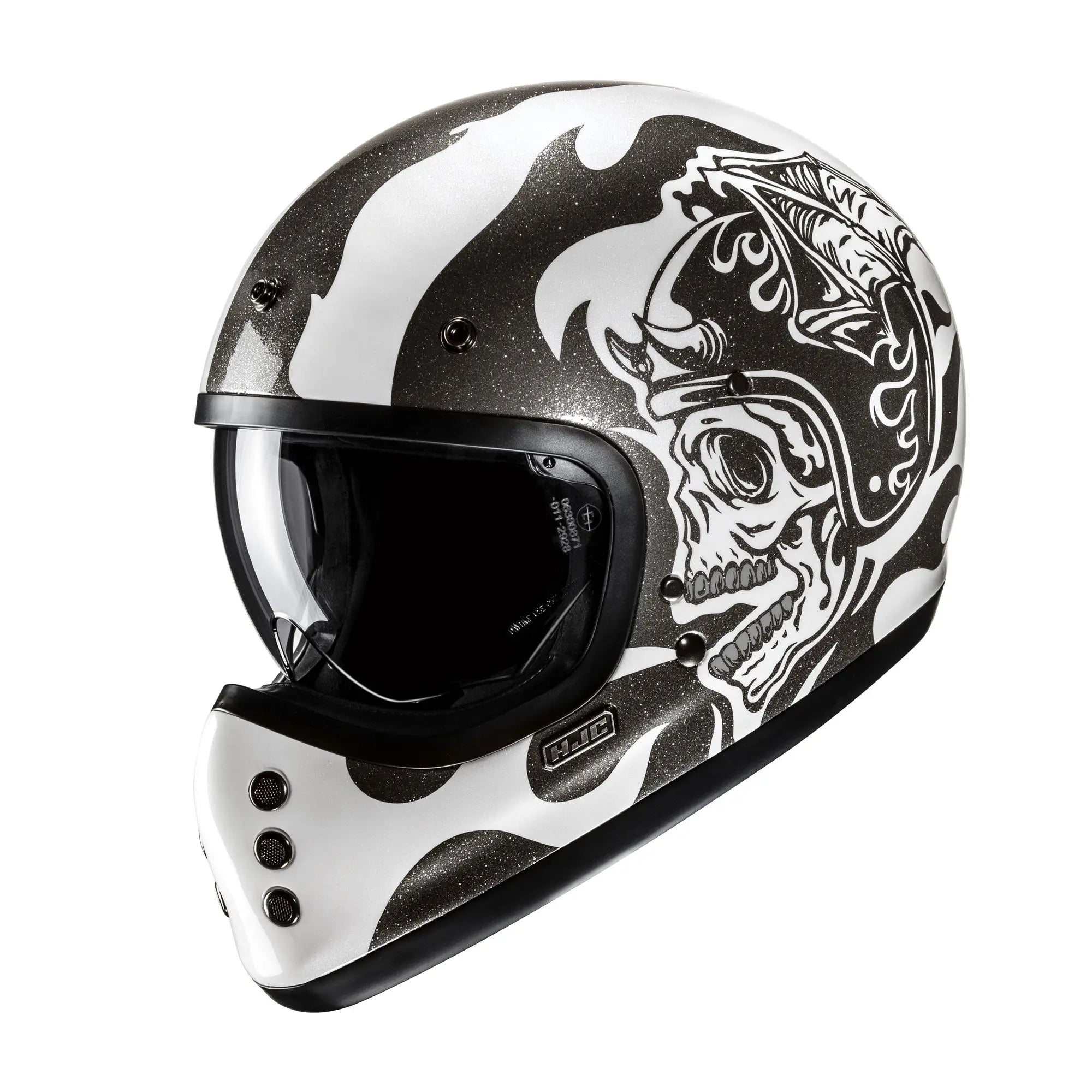 HJC V60 Flame Full Face Helmet MC5 Black FREE Delivery, FREE Returns
