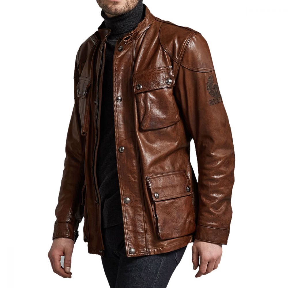 malovat Konečně Zjednodušit belstaff trialmaster leather jacket ...